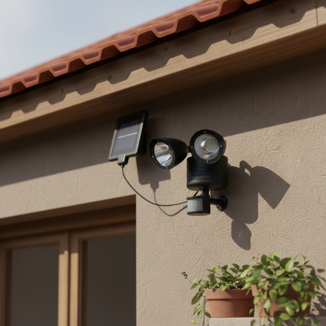 Luz de Seguridad Doble Cabezal con Sensor - imagen 5