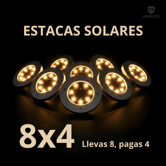 8x4 ESTACAS SOLARES