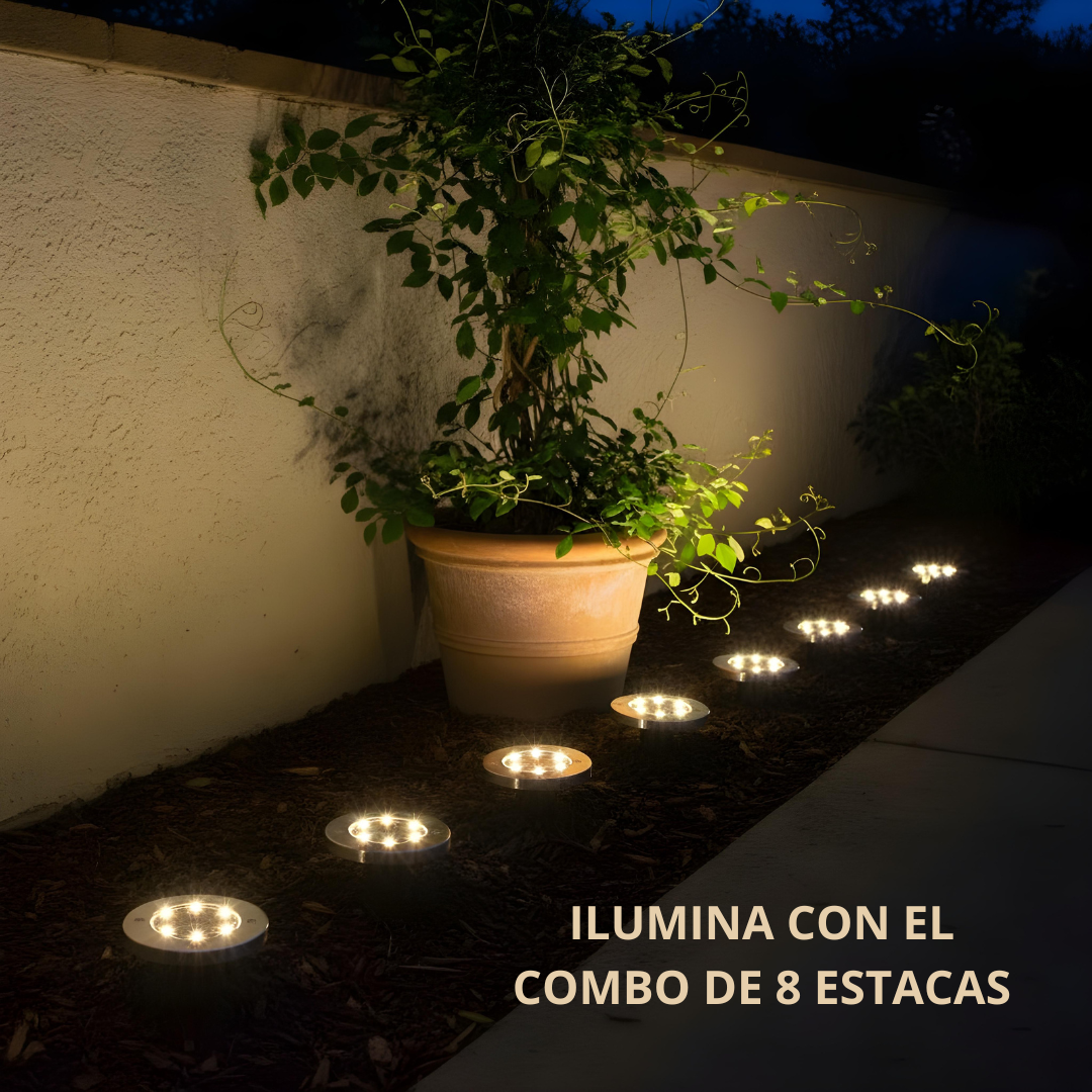 8x4 ESTACAS SOLARES