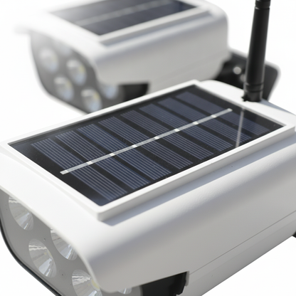 Luz de Seguridad con Sensor de Movimiento (forma de cámara), Solar, Exterior