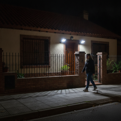 Reflector Solar Exterior con Sensor de Movimiento